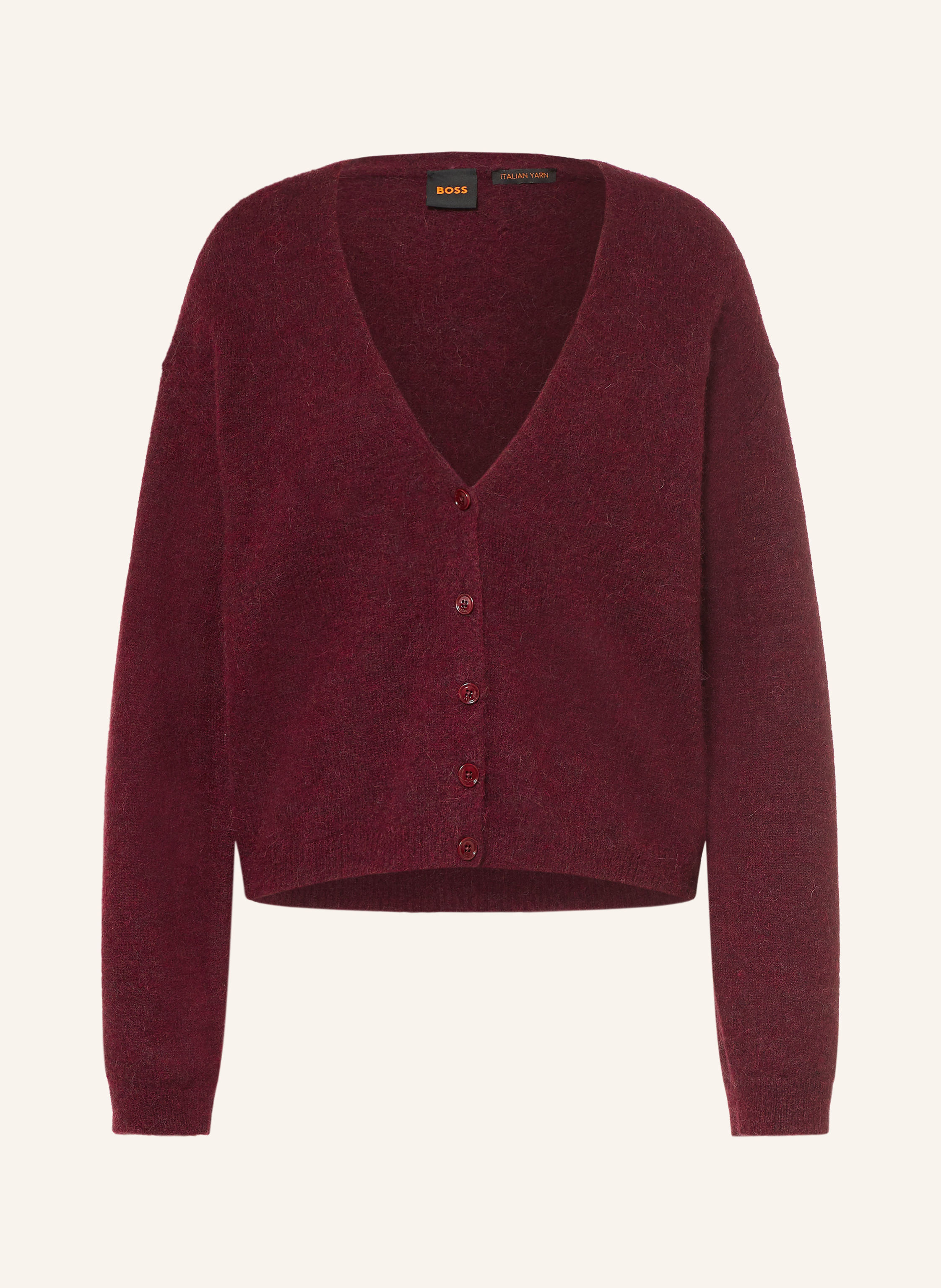 BOSS Strickjacke FARANO mit Alpaka