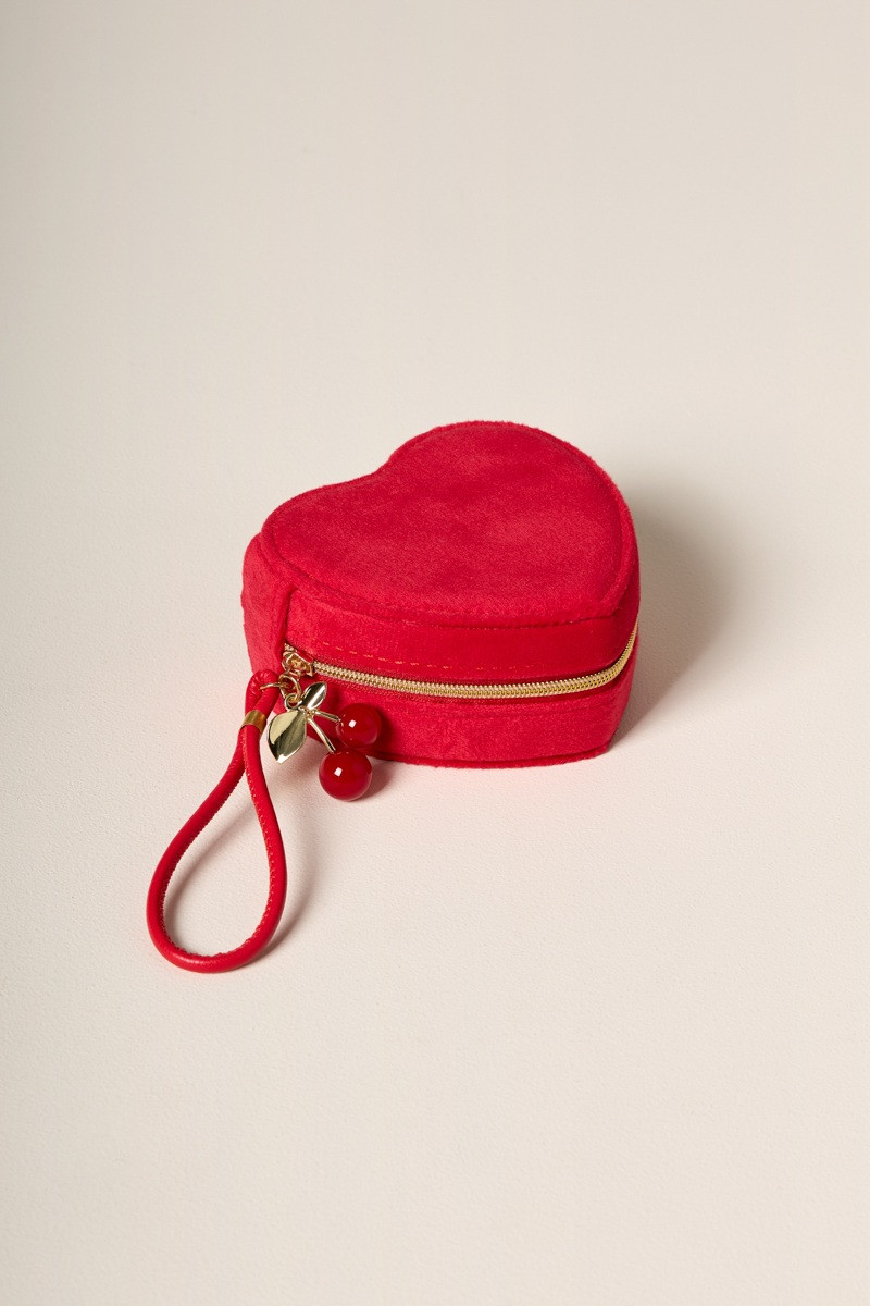 Amelia Heart Shaped Jewelry Box