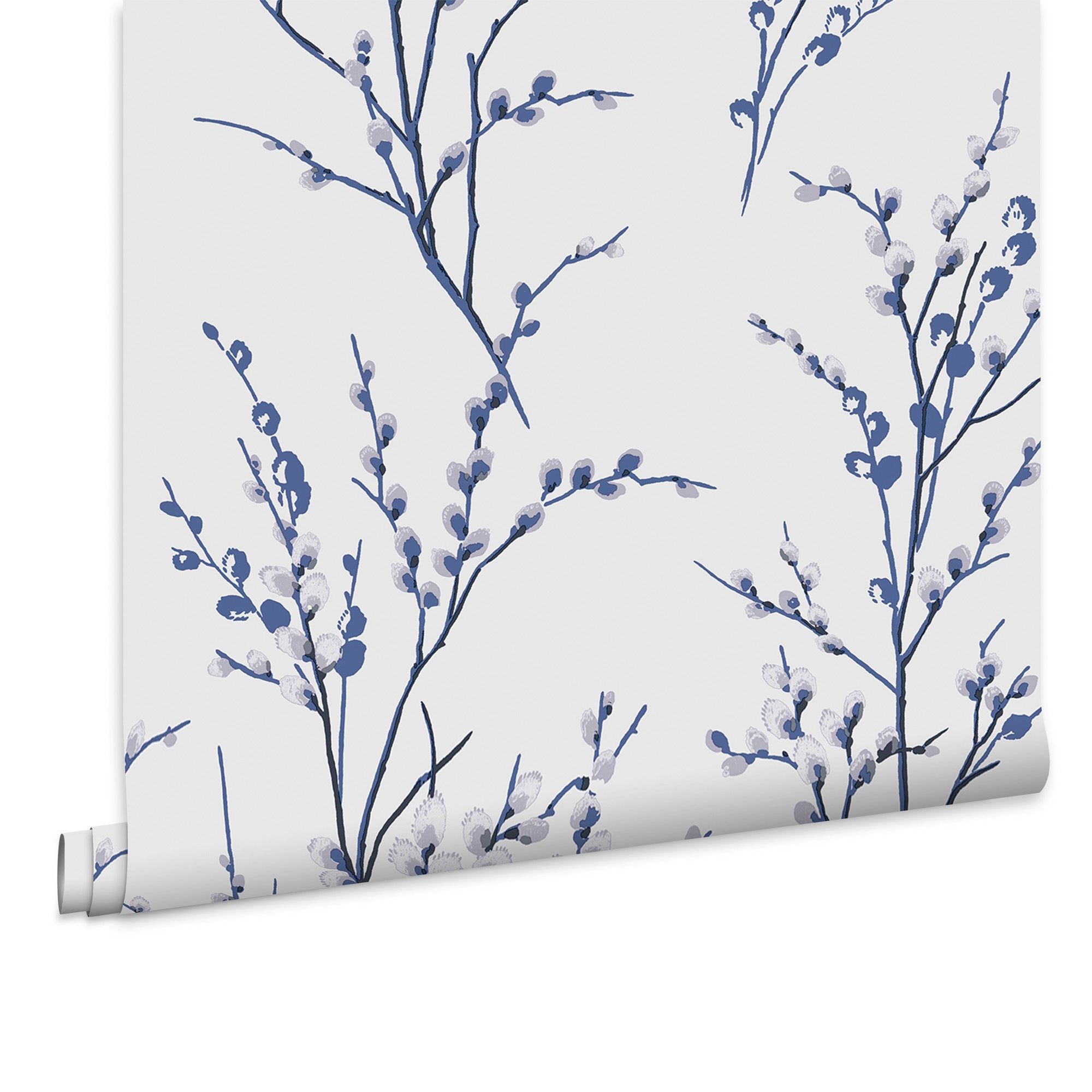 Laura Ashley Vliesbehang - Boswilg Midnight - 10mx52cm