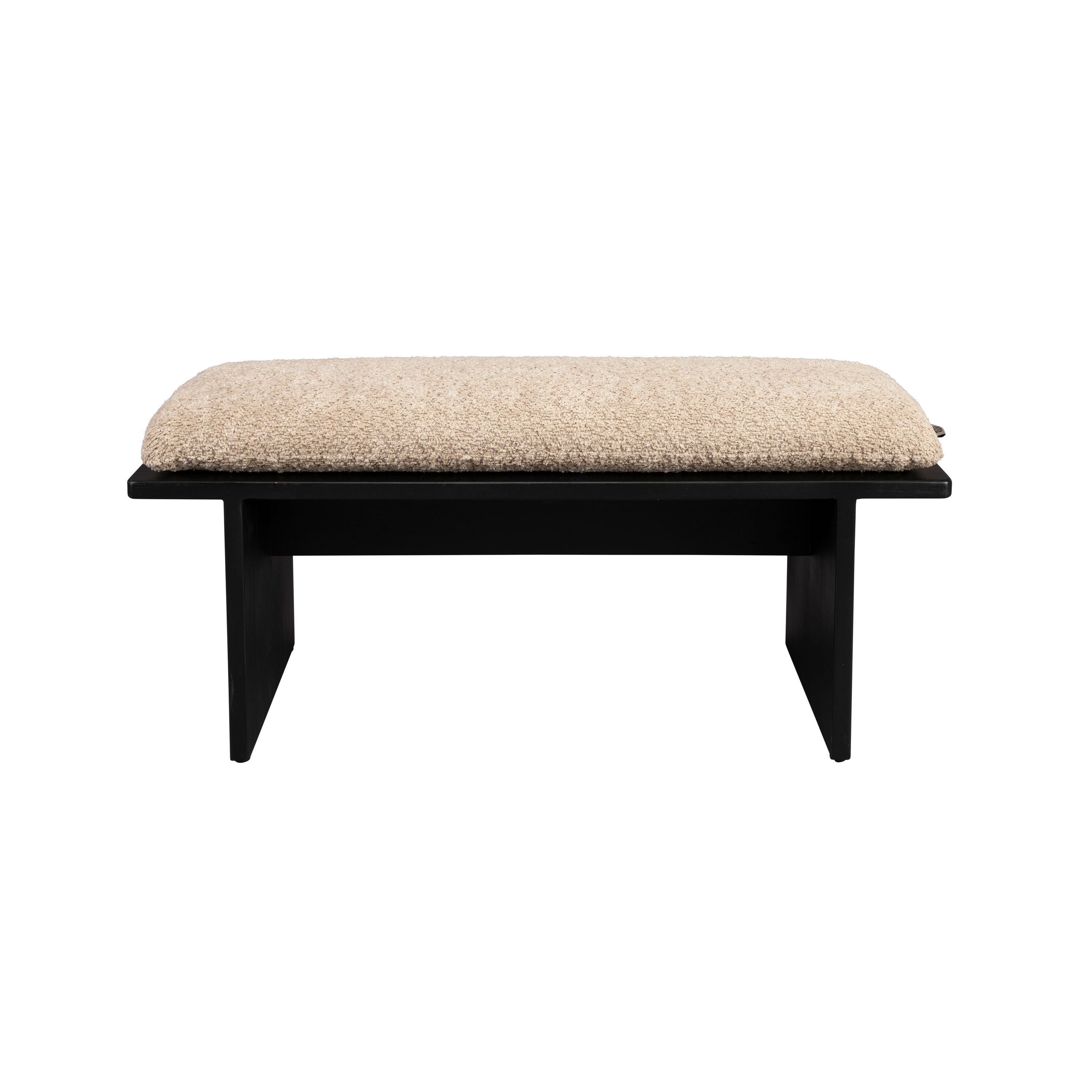 Dutchbone Shiho Bankje - Bruin