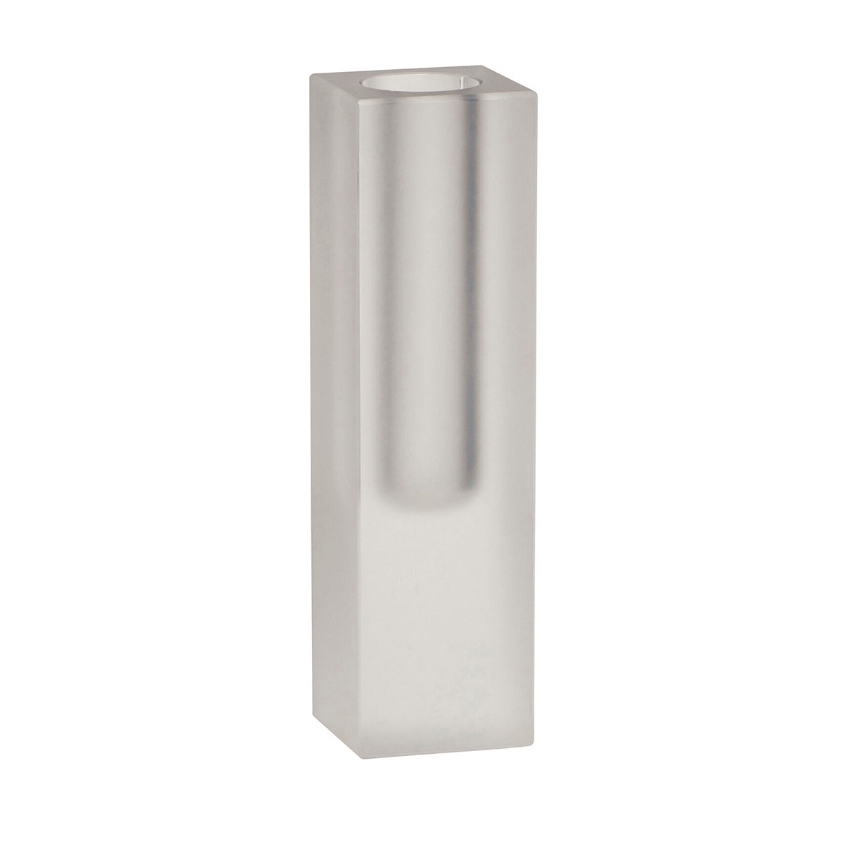 Hübsch vaas Block - kristal - ø5xh18cm
