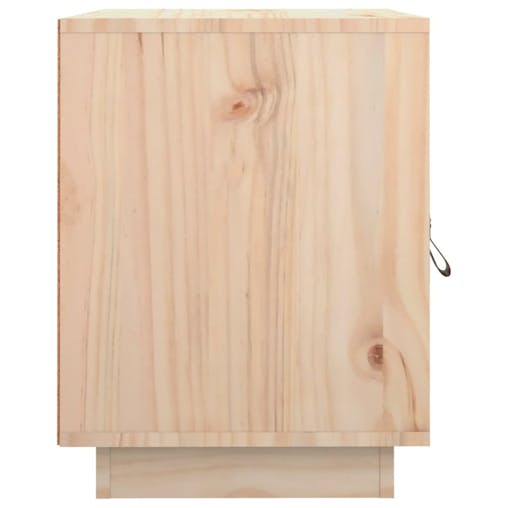 NNEVL Bedside Cabinets 2 pcs 40x34x45 cm Solid Wood Pine