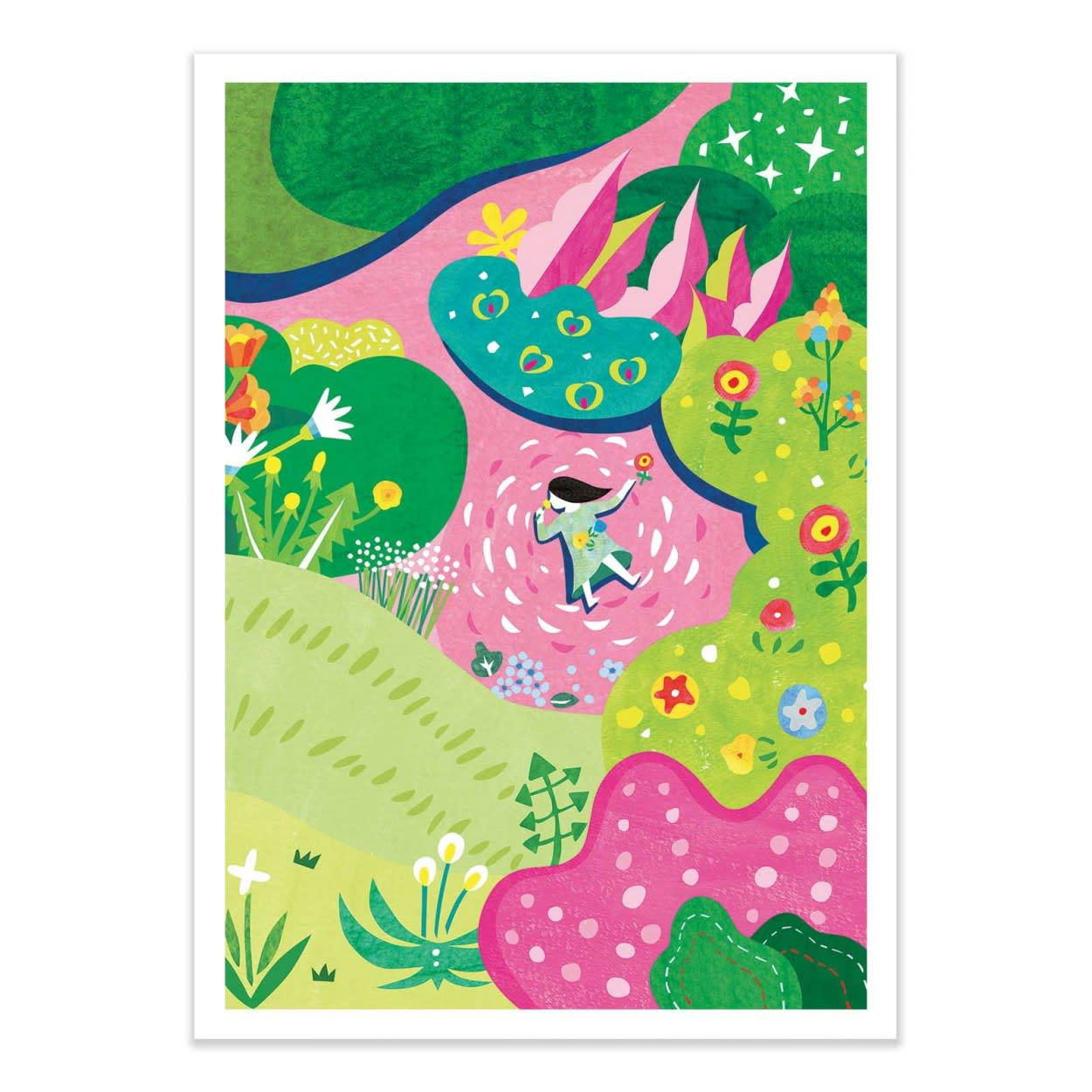 SHIHOTANA - SECRET GARDEN - Affiche d