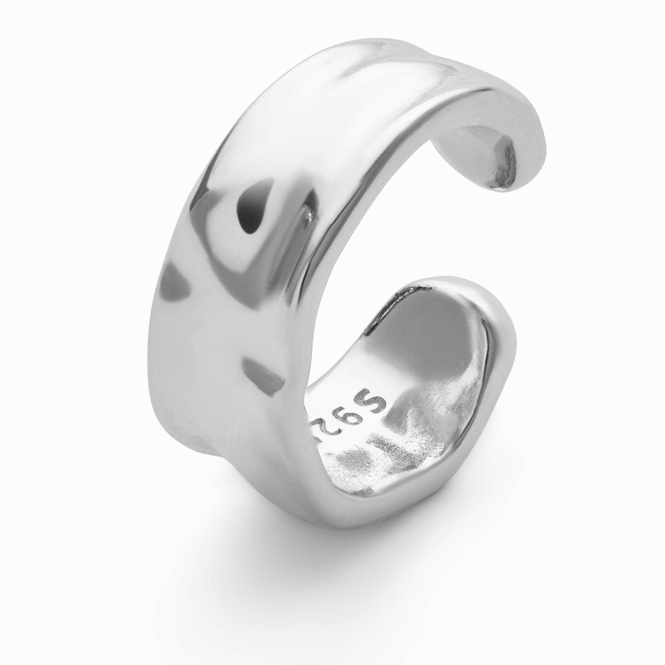 Elk & Bloom Silver Ear Cuff - No Piercing Necessary