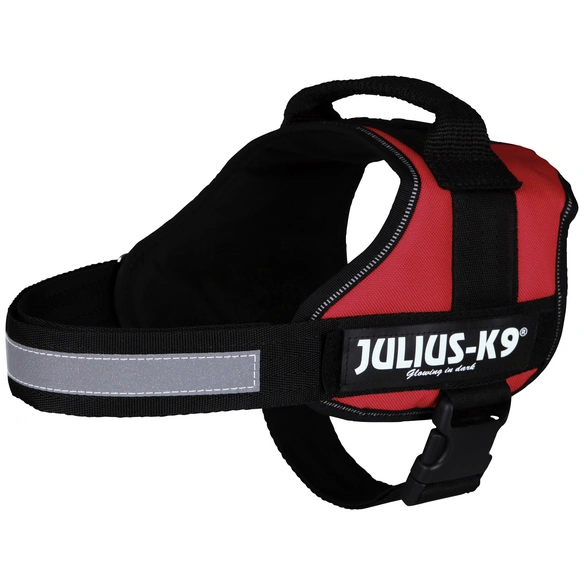 Hunde-Geschirr, M–L, Nylon, rot