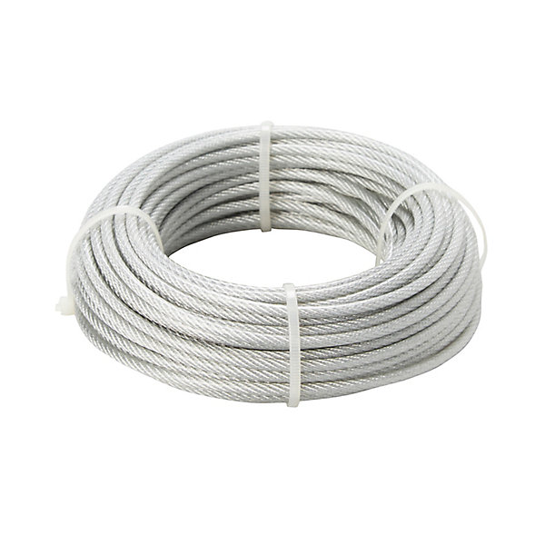 Câble gaine Diall ø3.5 mm, 20 m transparent