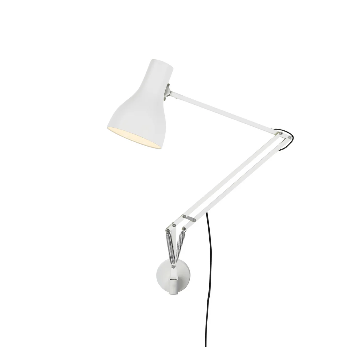 Anglepoise - Type 75 Wandleuchte mit Wandhalterung, alpine white