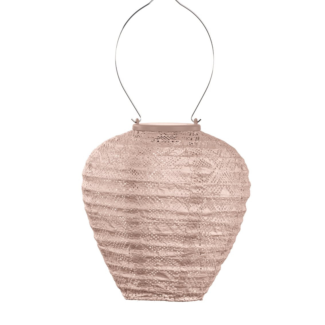 Lumiz solar lampion - mosaic balloon - 20 cm - roze