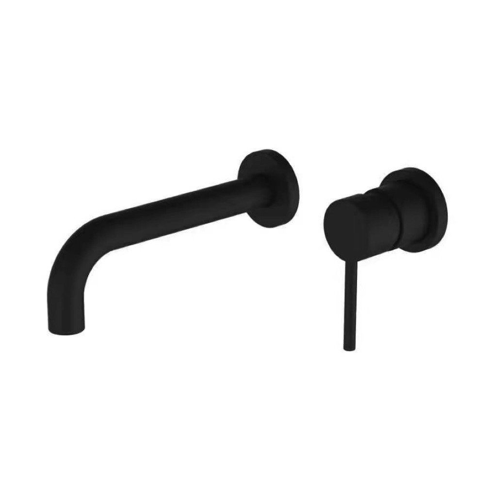 Bateria umywalkowa podtynkowa WEZER EKO10A-01-BLACK
