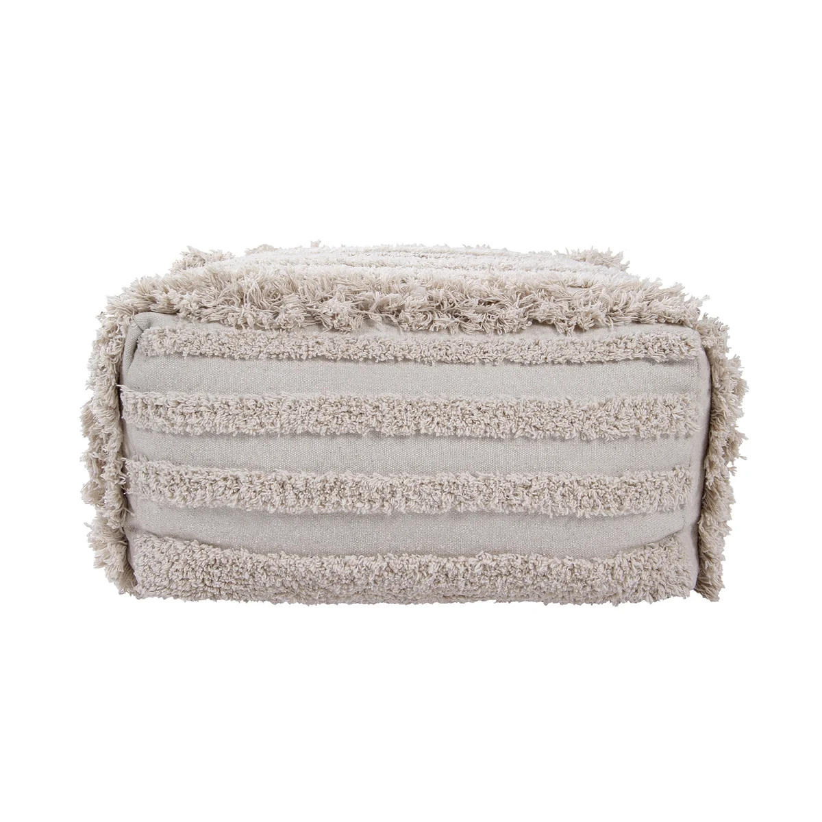 Lorena Canals - Early Hours Pouf, 54 x 54 cm, natur