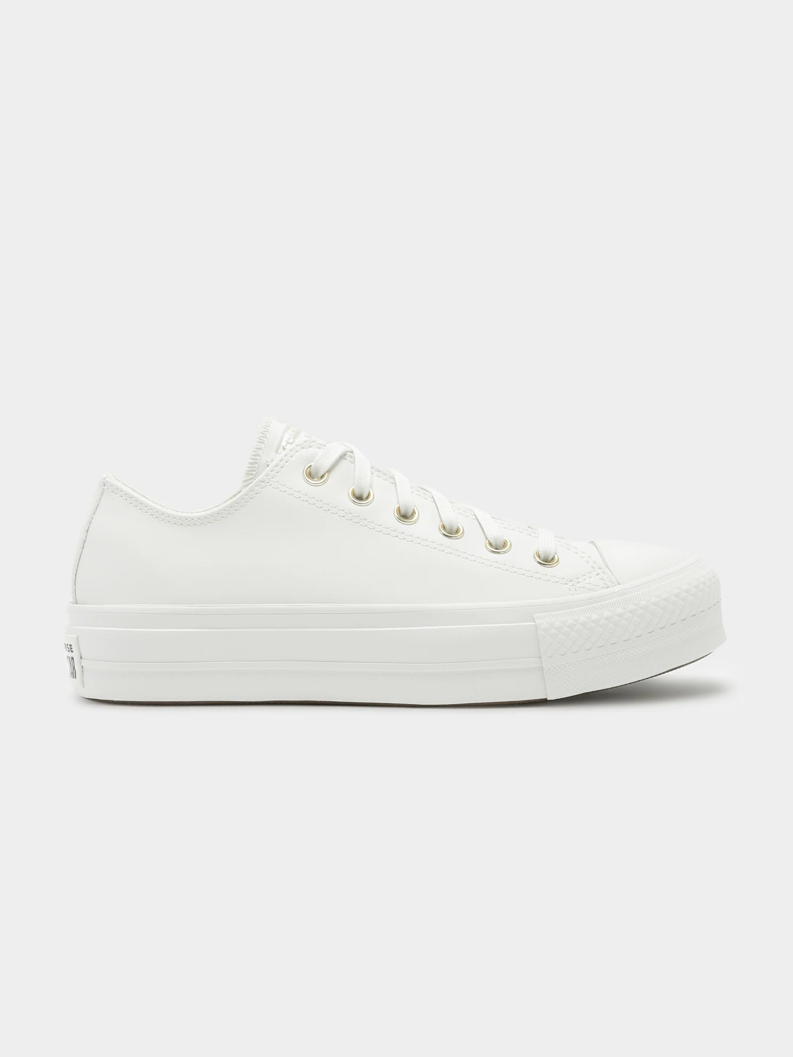 Womens Synthetic Leather Lift Low Top Sneakers