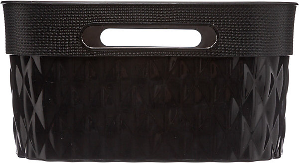 Panier de rangement noir 5L, 5Five Disco