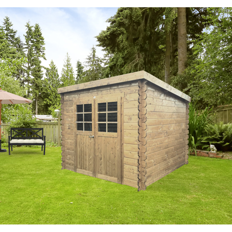 Abri de jardin en bois Hof 19 mm 2,48 x 2,48 m SOLID