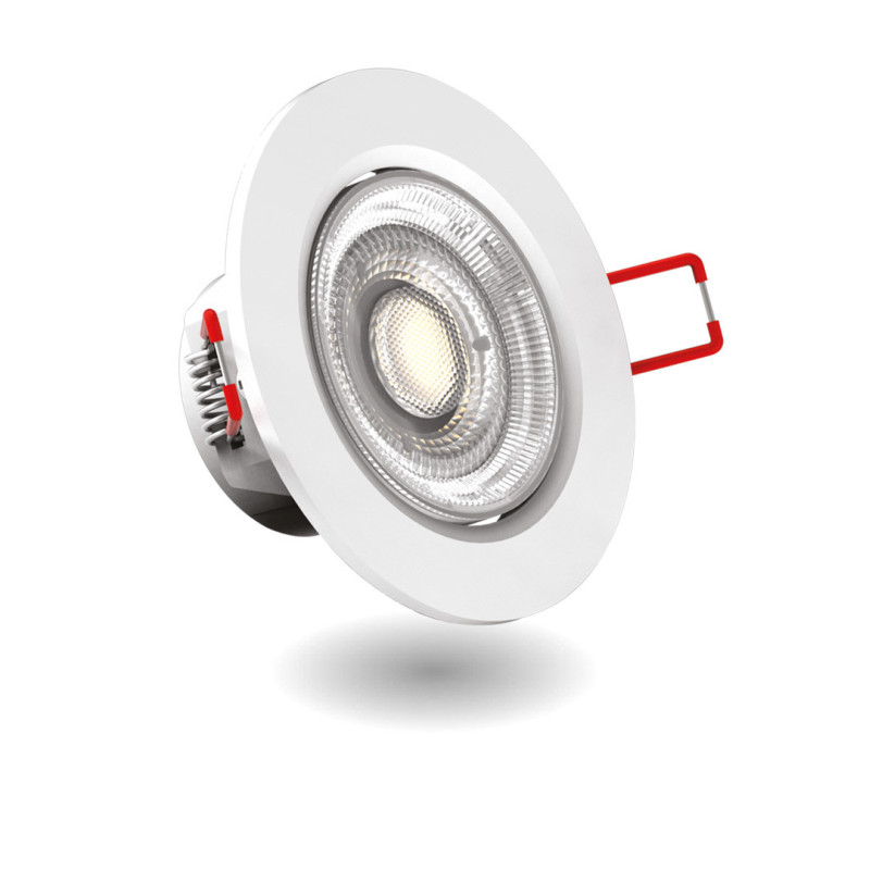 Spot encastrable LED blanc blanc chaud IP20 345 lm 5 W XANLITE