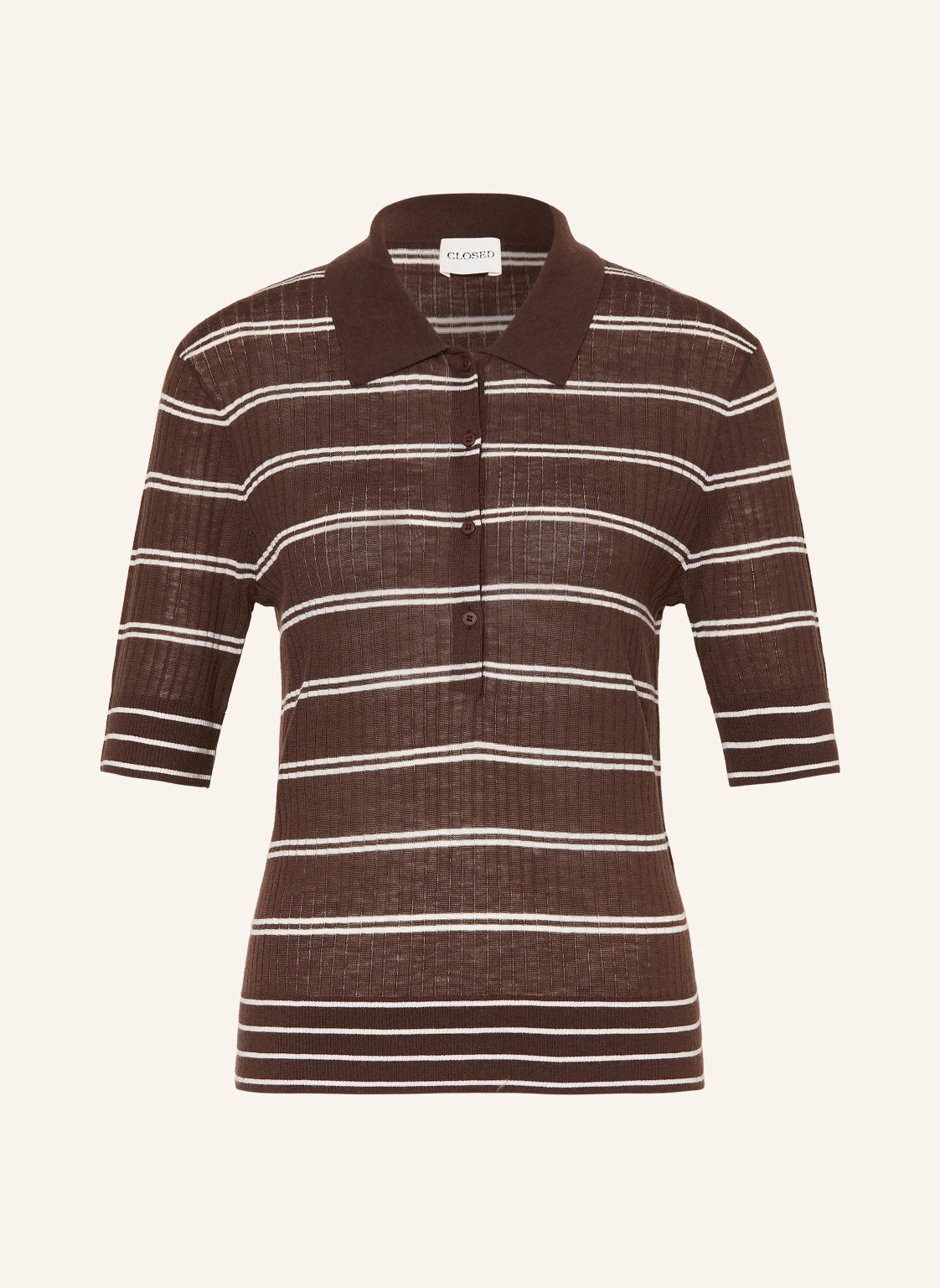 CLOSED Strick-Poloshirt