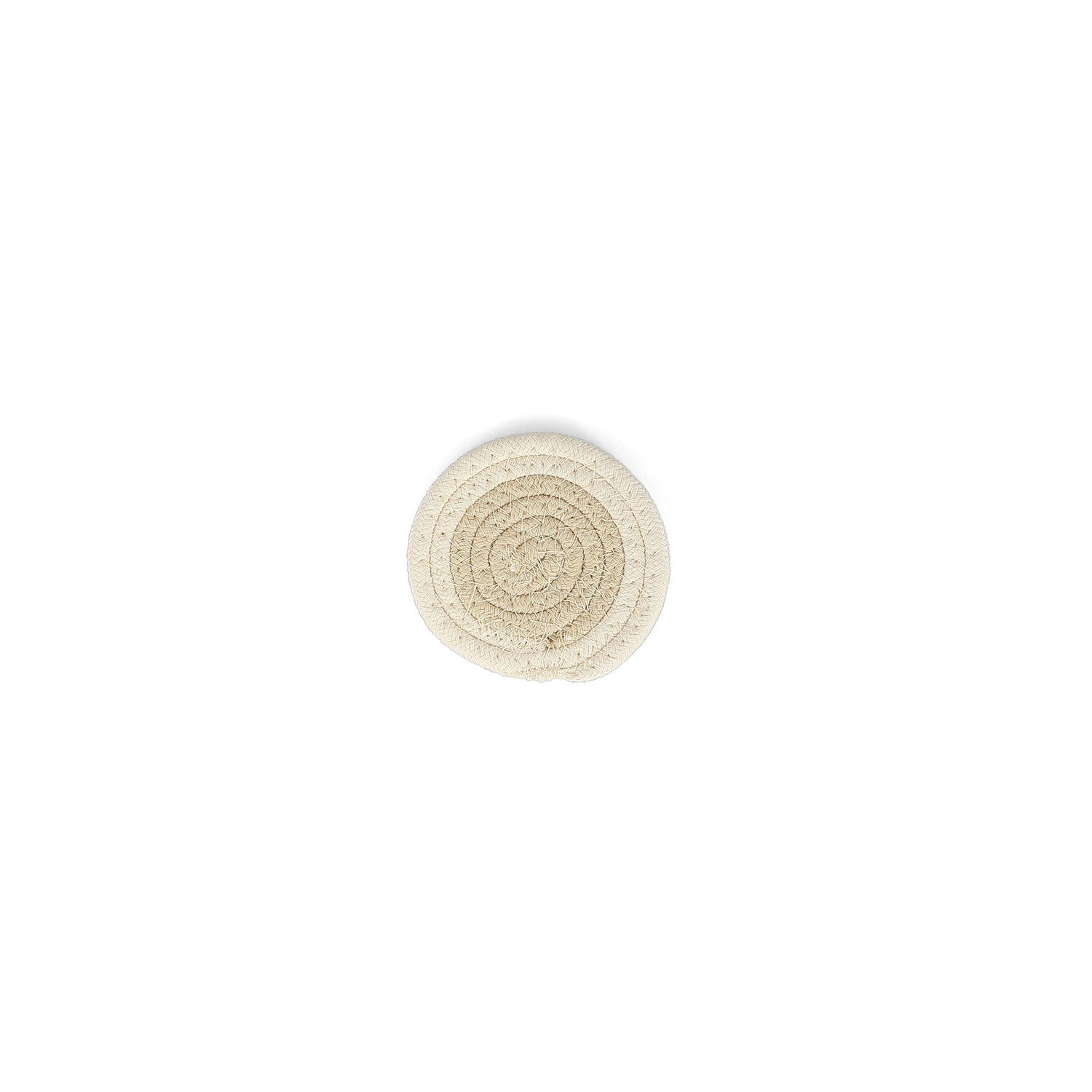 Ona - Glasonderzetter 10cm cream white Piff - Set van 4
