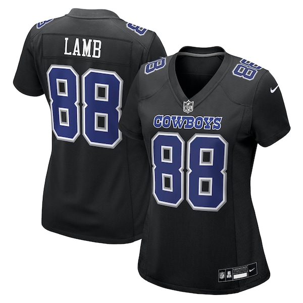 CeeDee Lamb Dallas Cowboys Nike Women's Fashion Game Jersey - Carbon Black