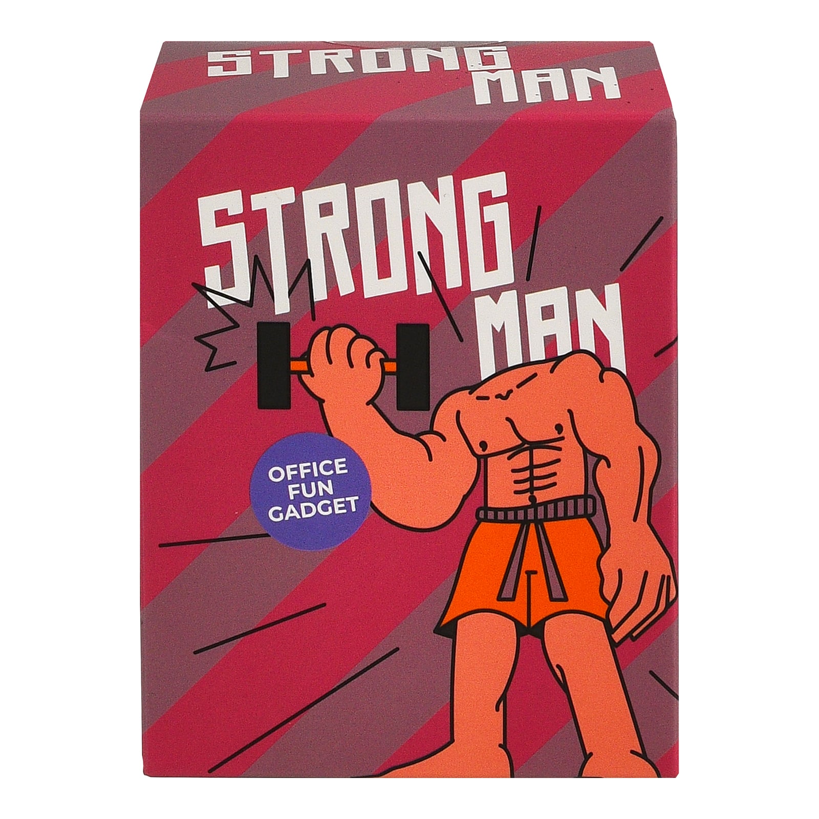 Gadget Strongman Rot,B 95 x H 90 x T 75 mm