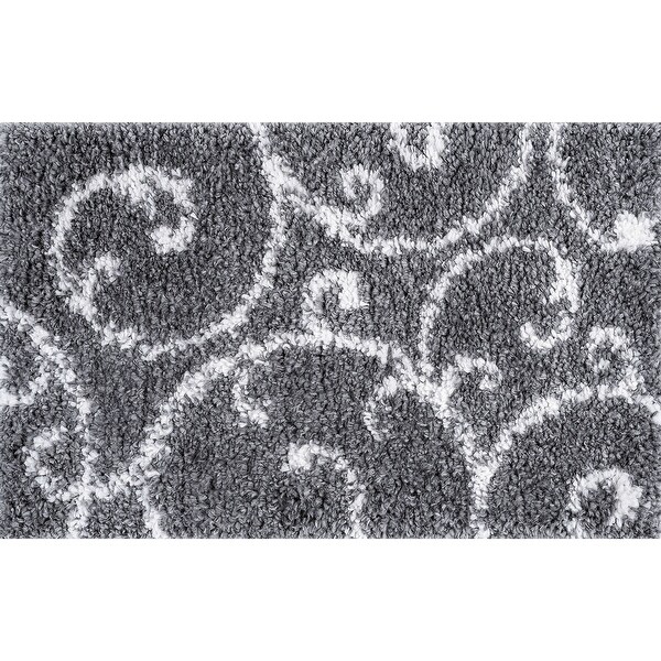 Sohni Shag Farmhouse Floral Indoor Area Rug