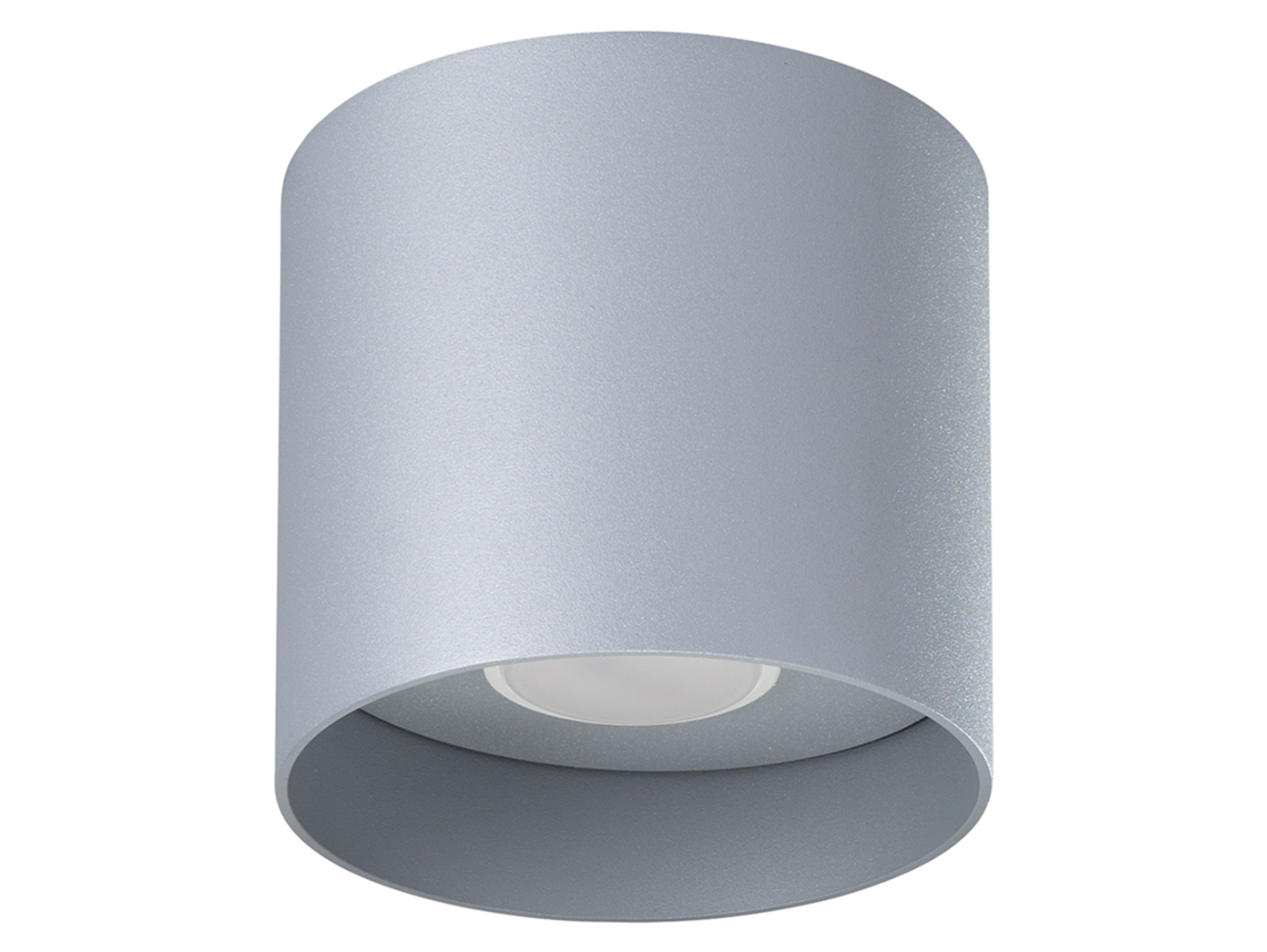 Lampa natynkowa Mika aluminiowa szara