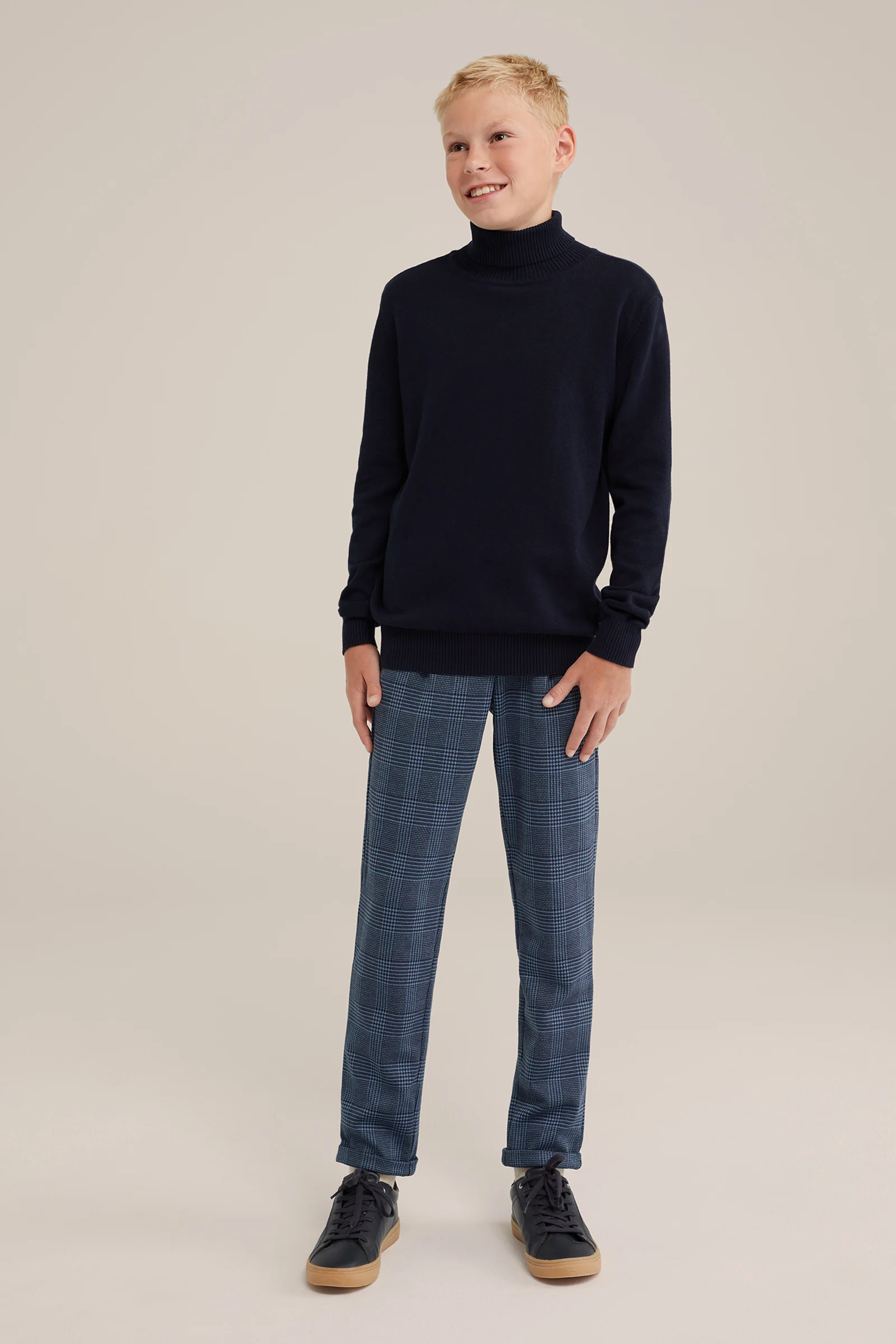 Jongens pantalon met dessin