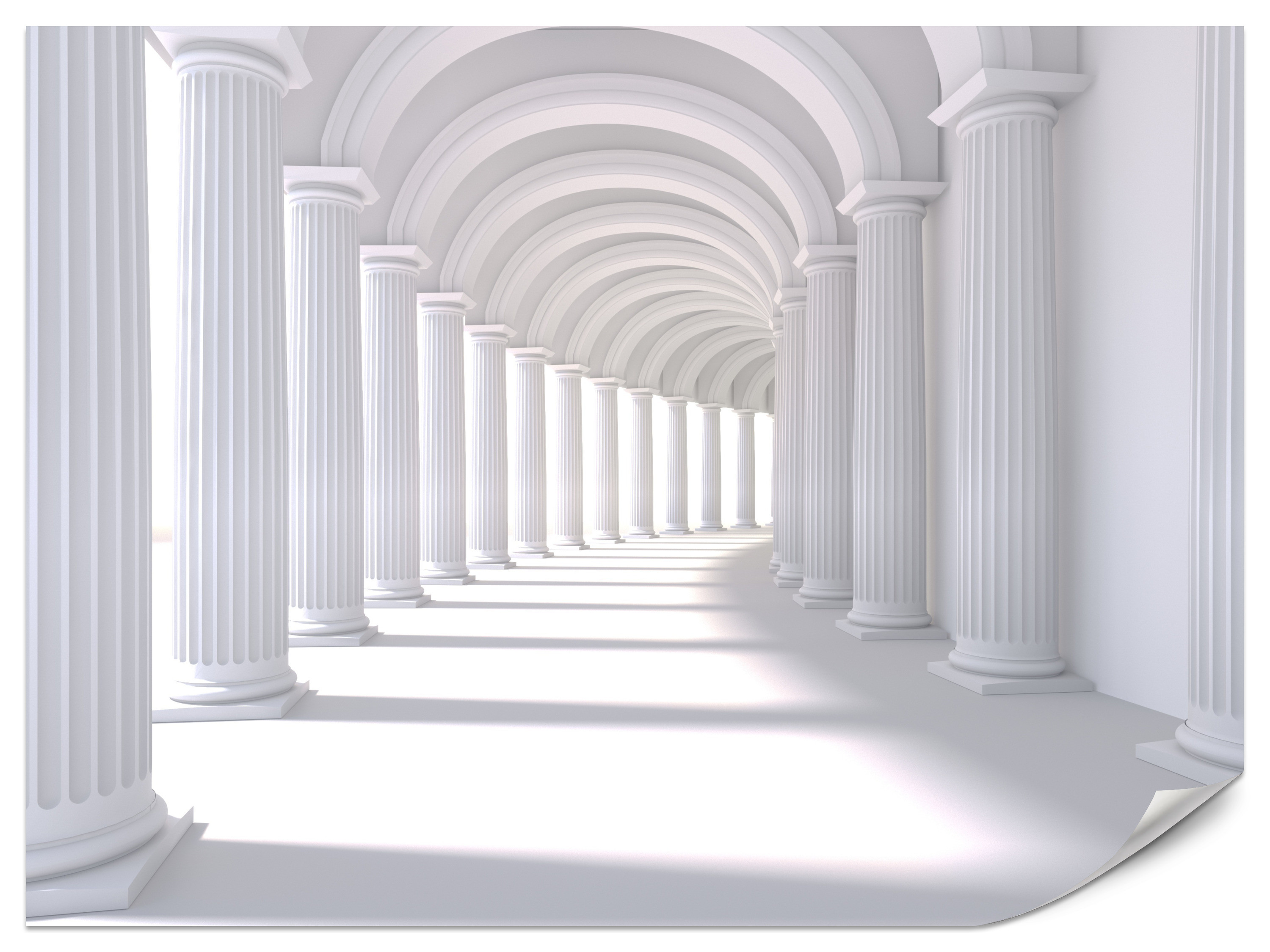 Fototapeta Tunel 3D 100x70cm