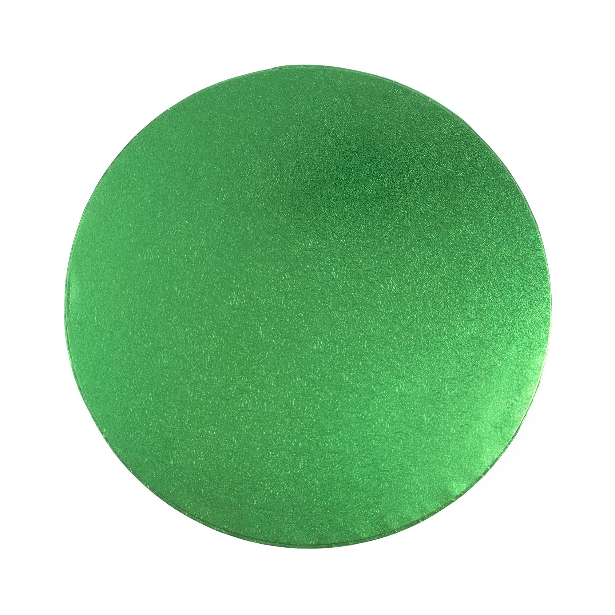 Green Round Cake Drum 10 Inches