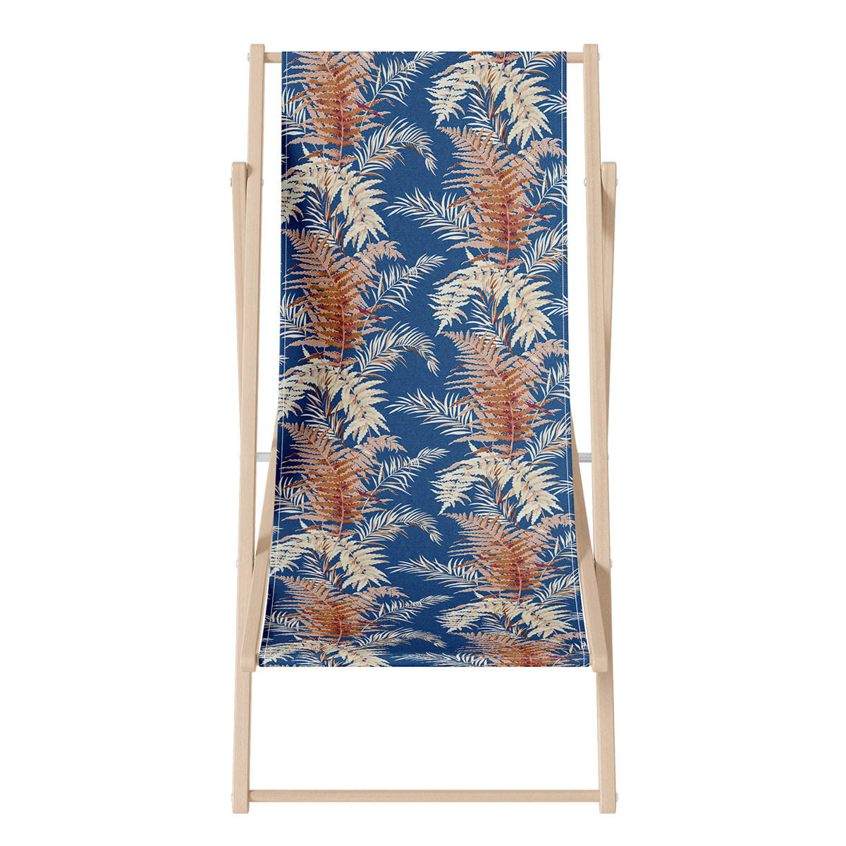 - Transat / Chilienne tropical bois de hêtre bleu