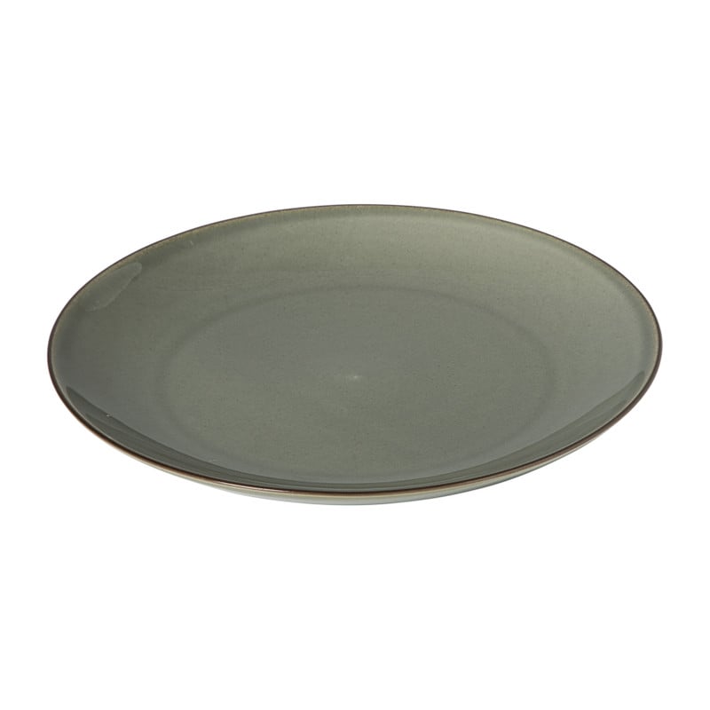 Dinerbord Emma - donkergroen - &Oslash;26.8x2.5 cm