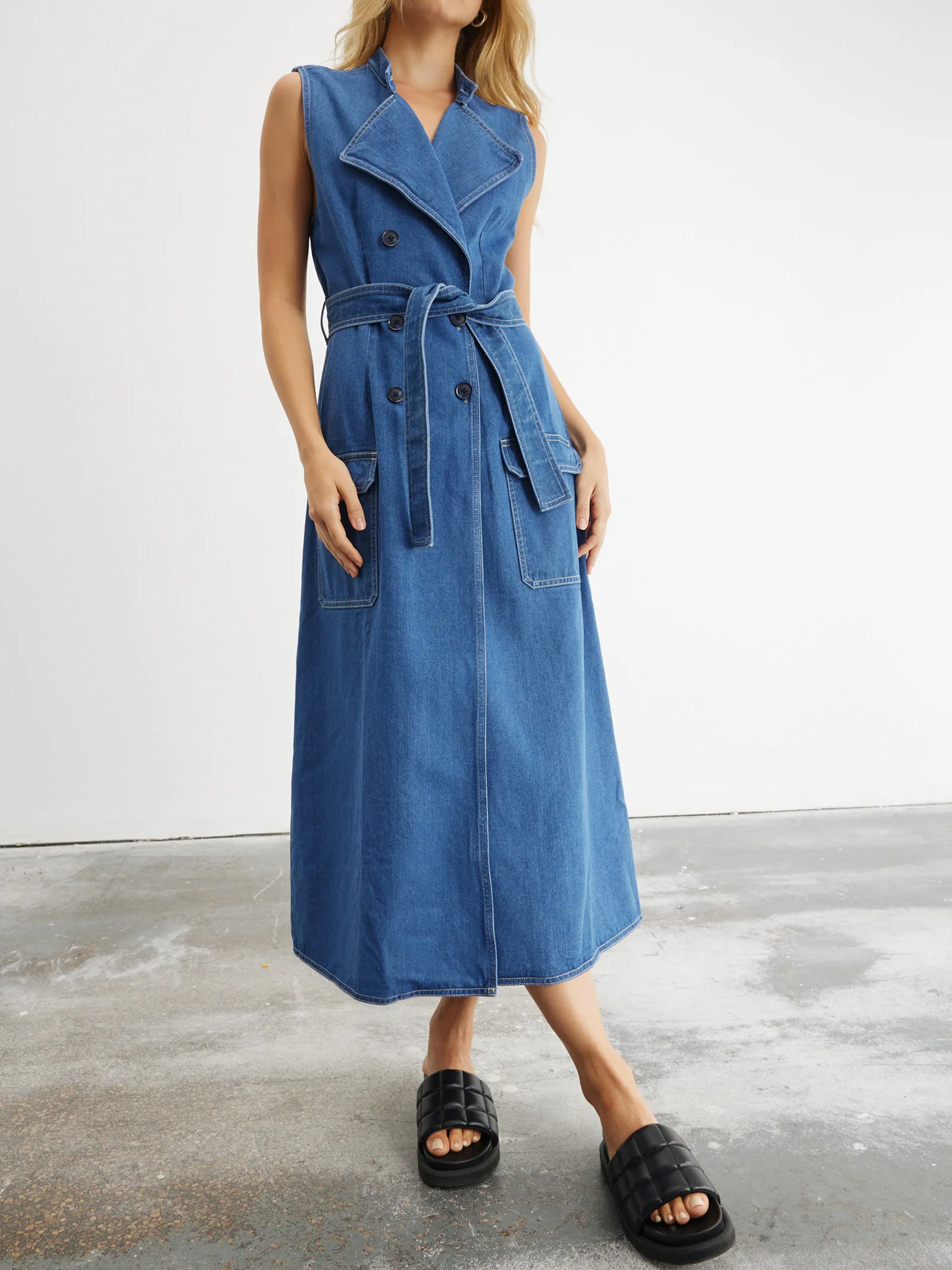Advance Multi-Wear Denim Trench