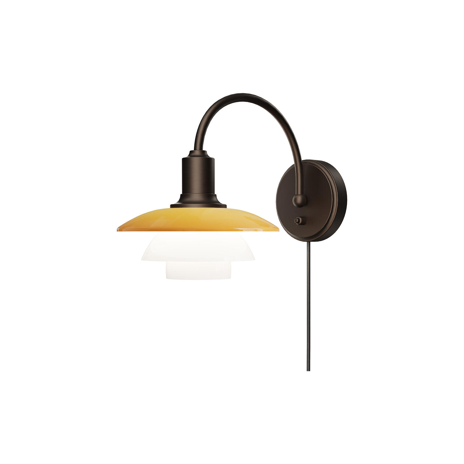 PH 2/2 V&aelig;glampe Centenary Edition, amber/opal white