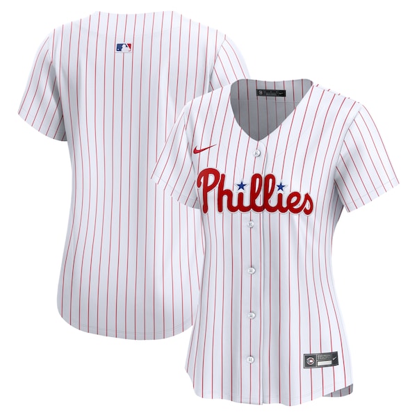 Philadelphia Phillies Nike Women's Home Limited Jersey - White/Light Blue