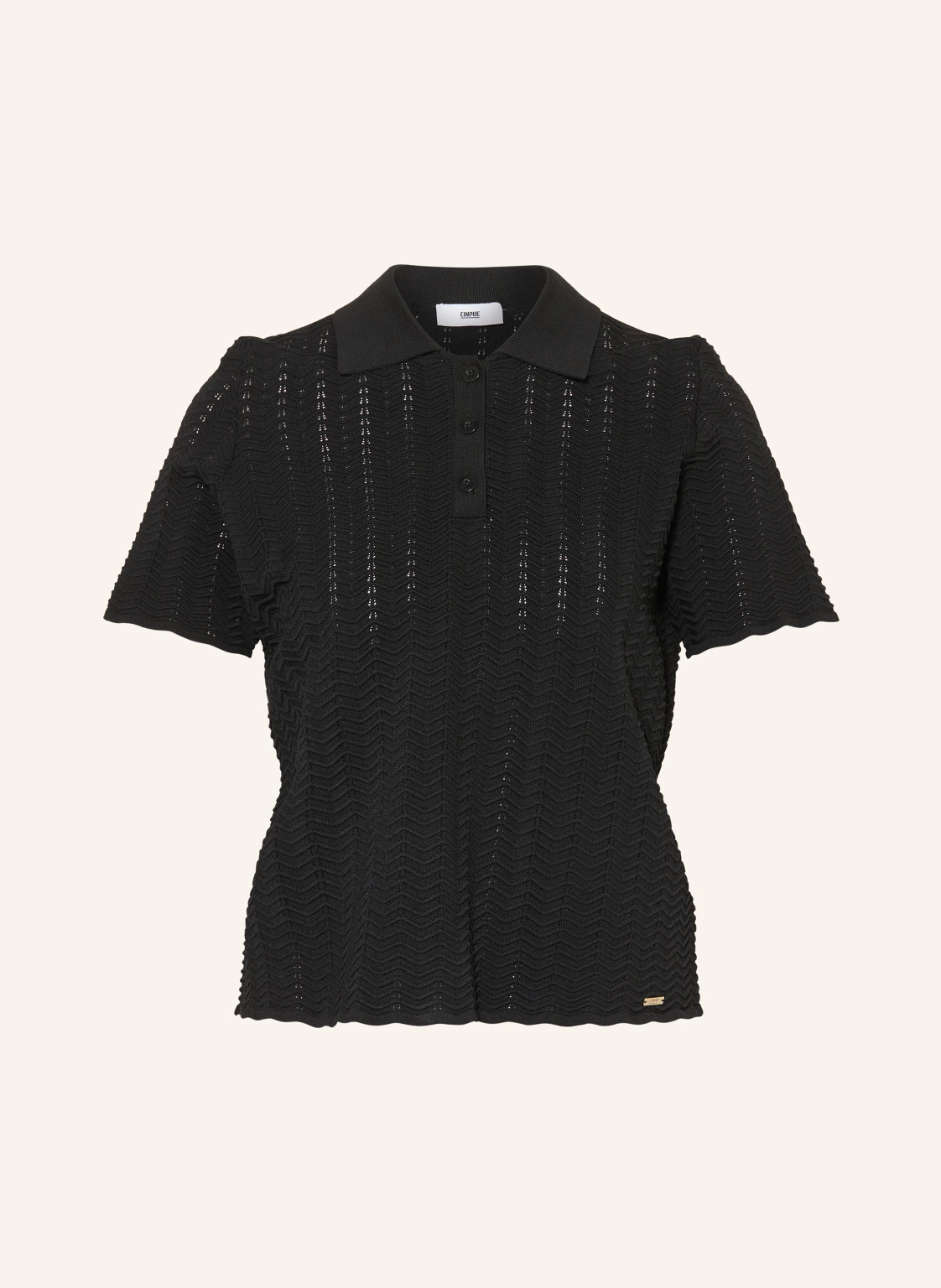 CINQUE Strick-Poloshirt CIFLUTO