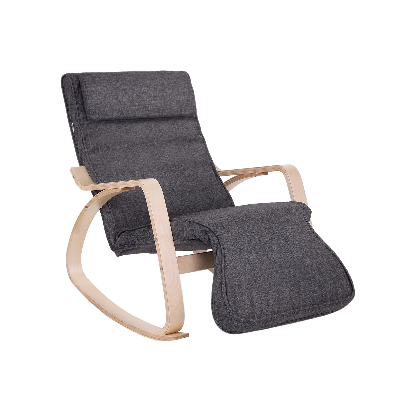 Fauteuil à bascule réglable sur 5 niveaux