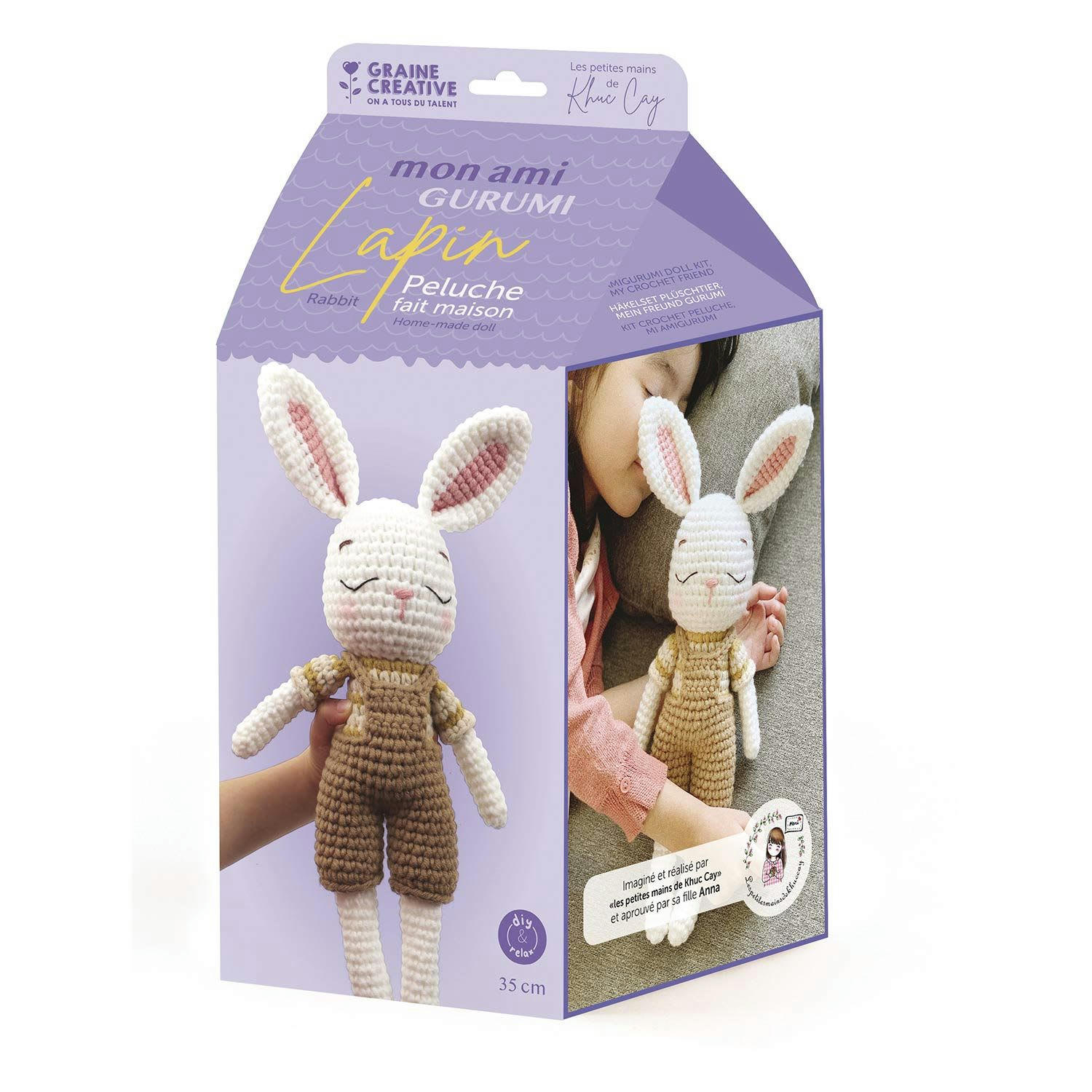 - Ma peluche Amigurumi lapin en crochet
