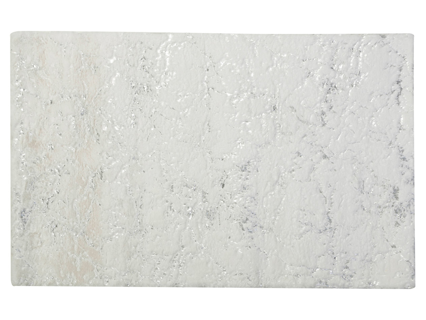 Dywan Moss 120x160 cm biało-srebrny