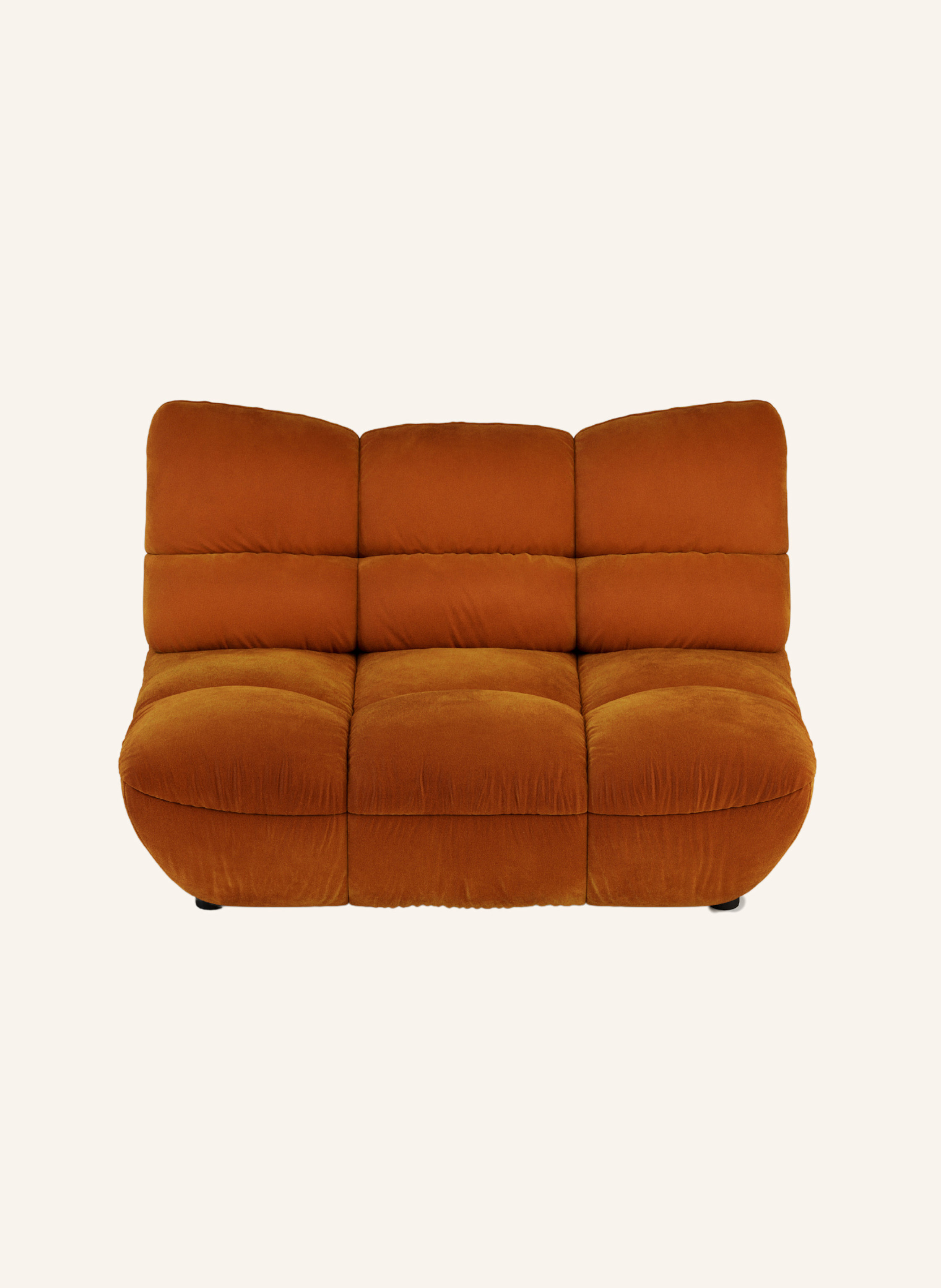 nydo 2-Sitzer Sofa POMODORO Velours