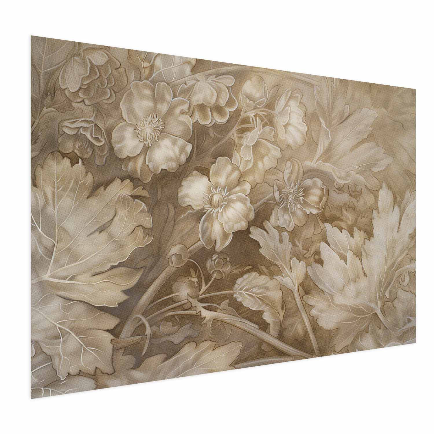 Plakat Ornamenty roślinno-kwiatowe 30x21 cm