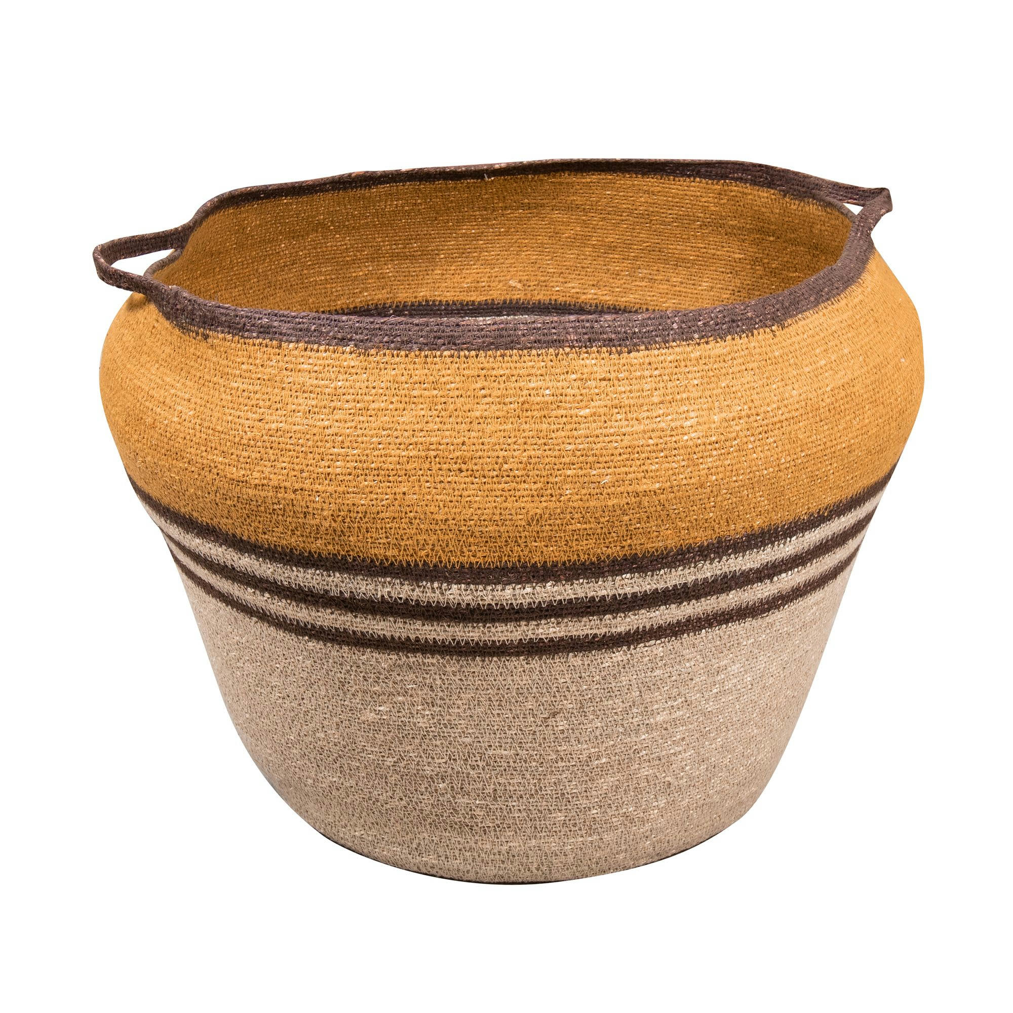 CHOBIE - Panier en jonc de mer h39cm