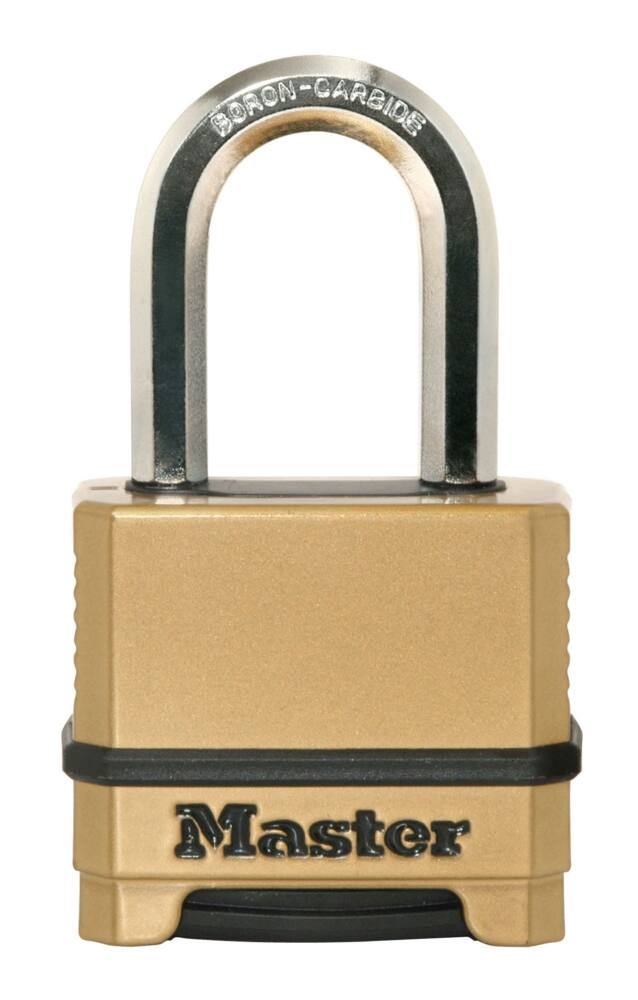 Master Lock 51mm-Wide Resettable Combination Magnum Padlock with 38mm Shackles, Zinc Body