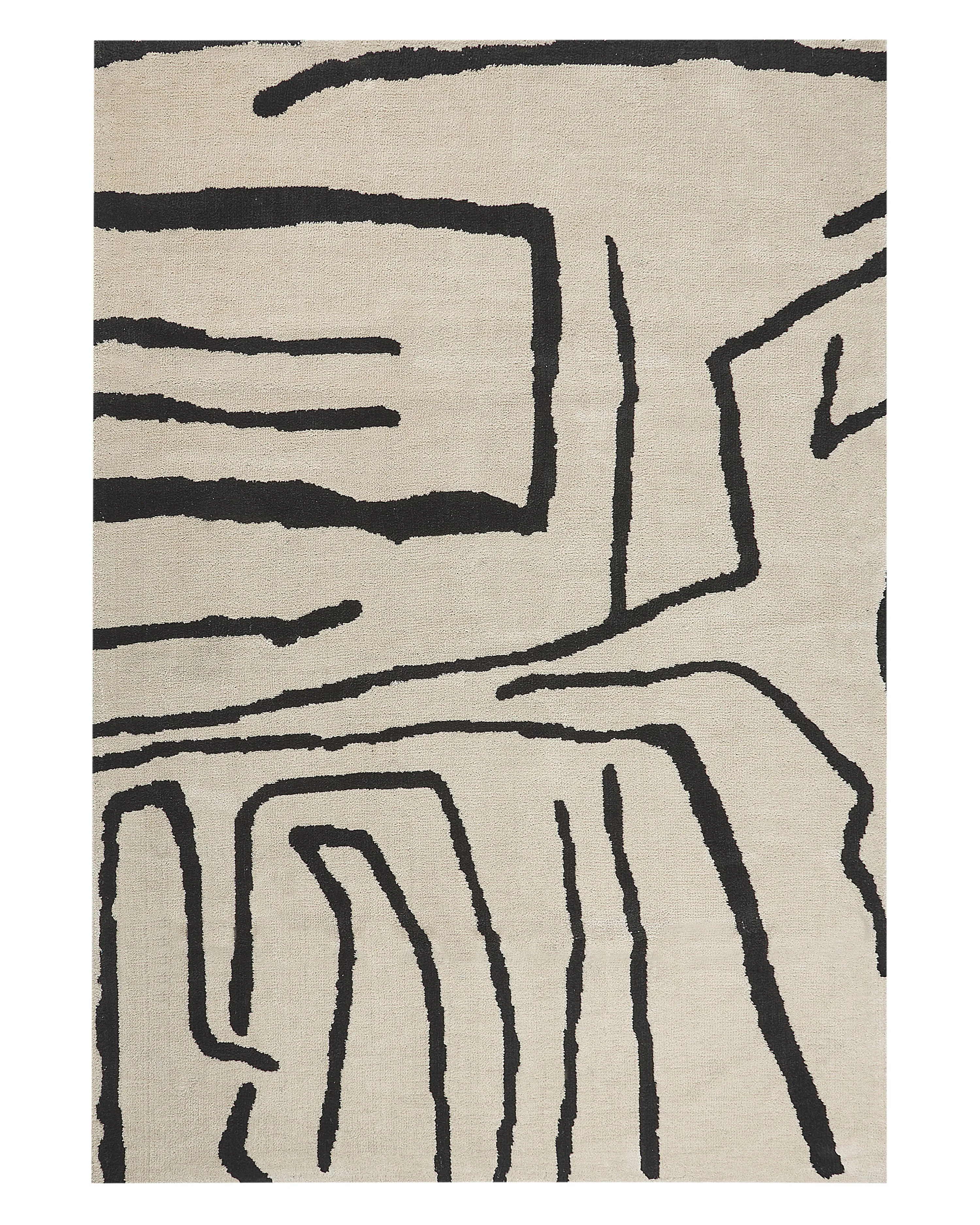 Rug KOLPUR Light Beige 160 x 230 cm