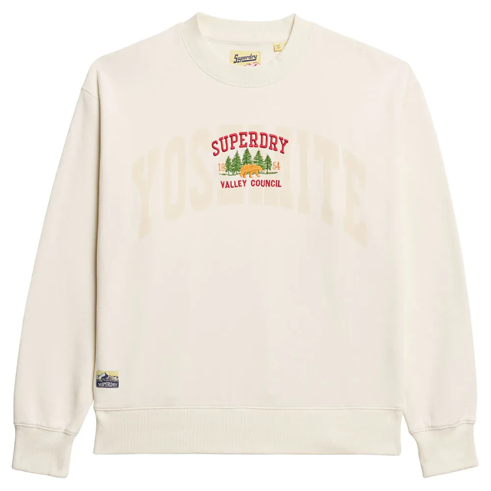 Superdry Travel Souvenir Loose sweatshirt