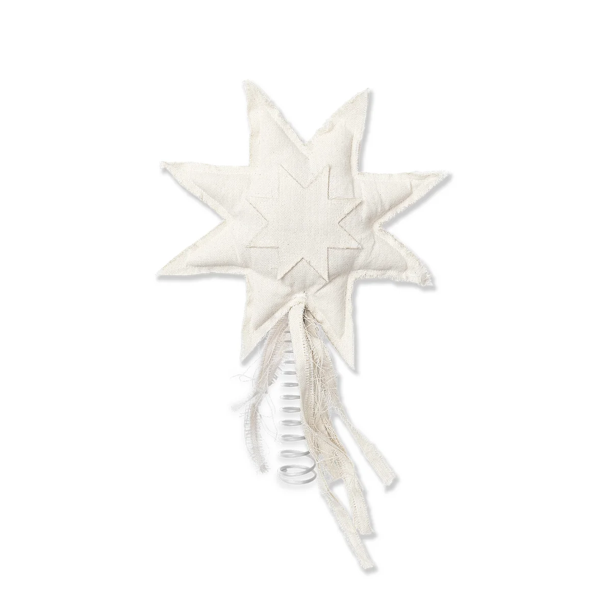 Ferm Living - Vela Star Christbaumspitze, natur