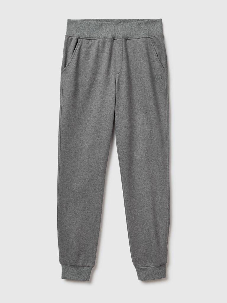 Sweat joggers in cotton blend