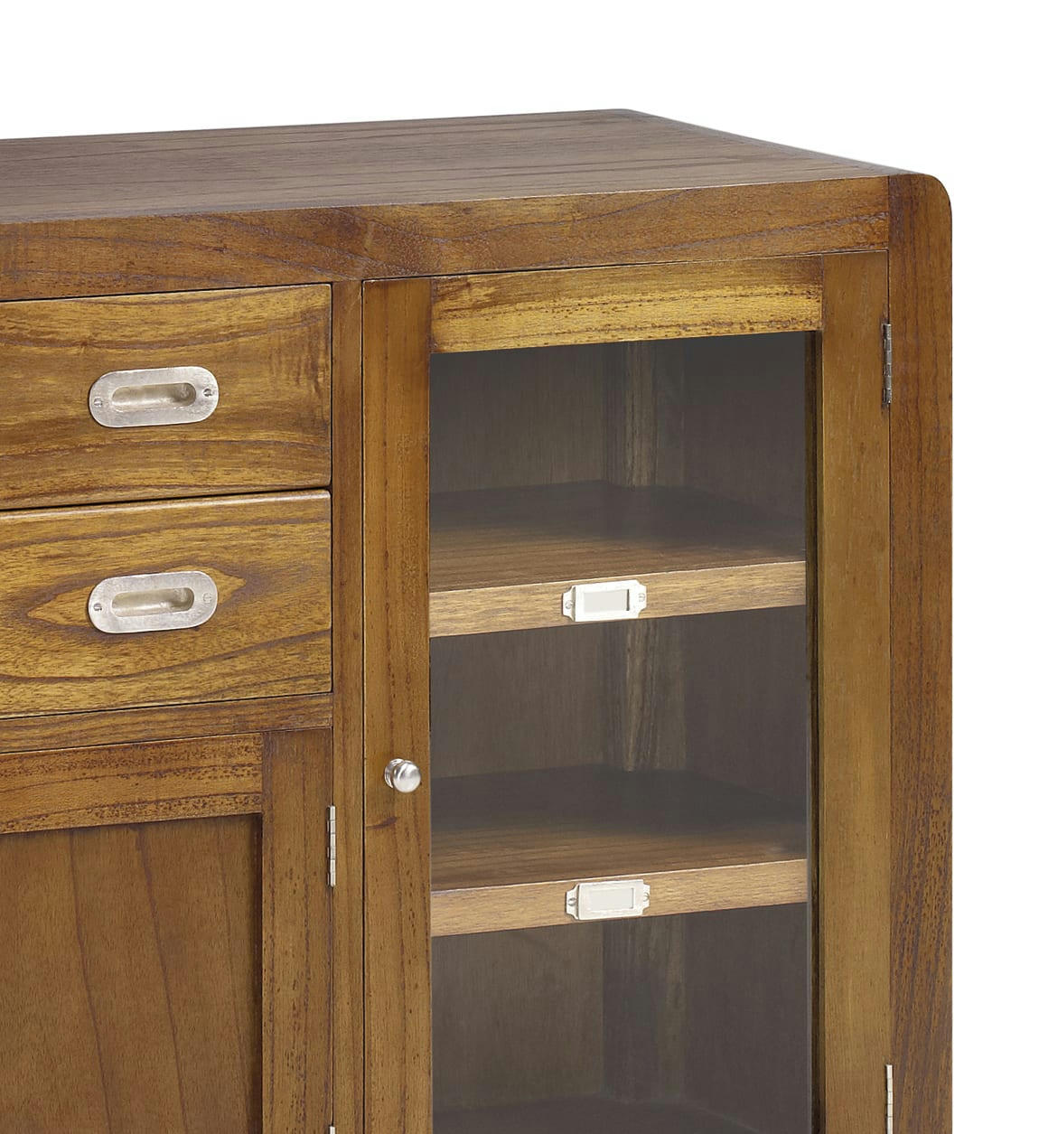 FLASH - Buffet en bois de mindi marron L150