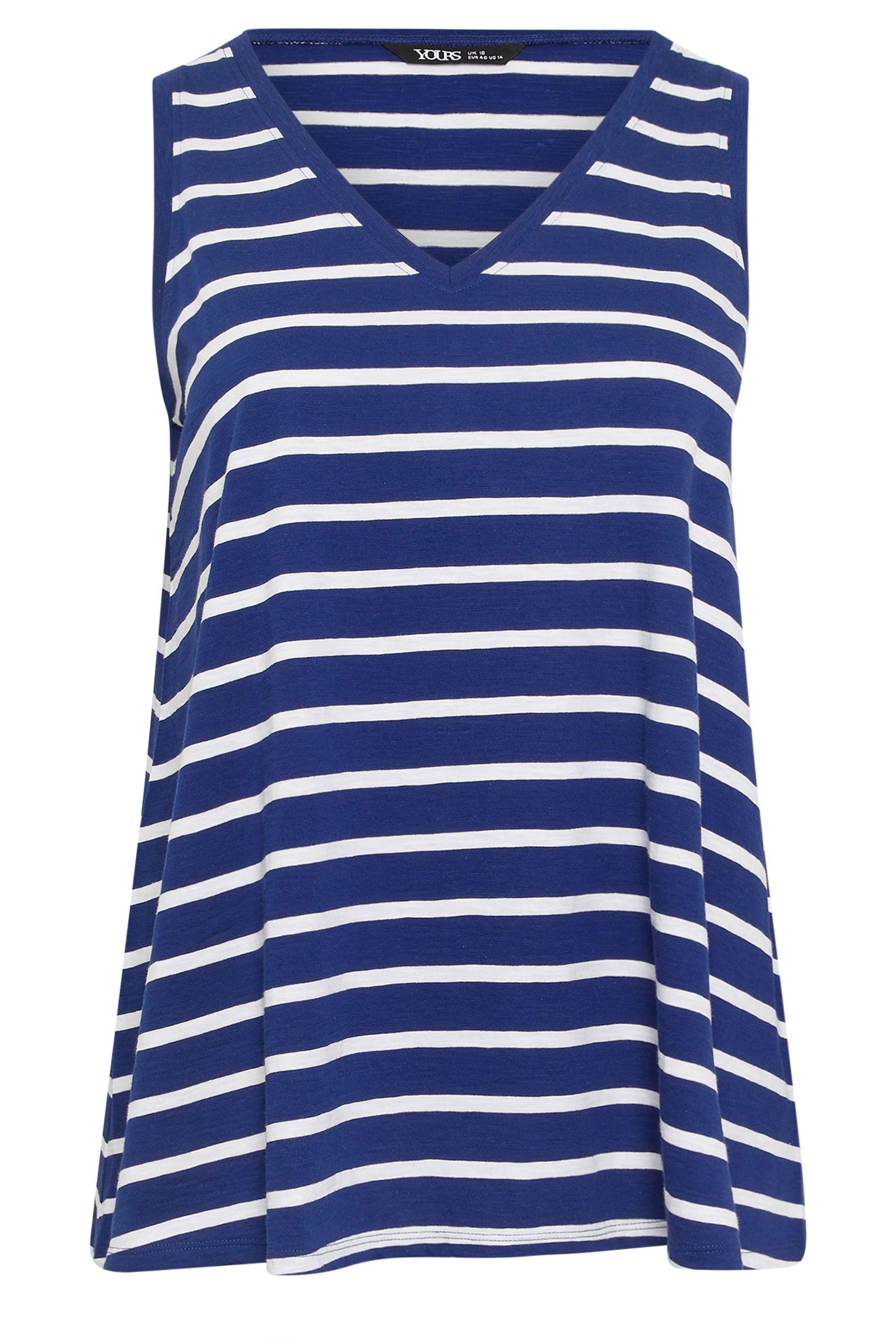 Yours Stripe Vest Top