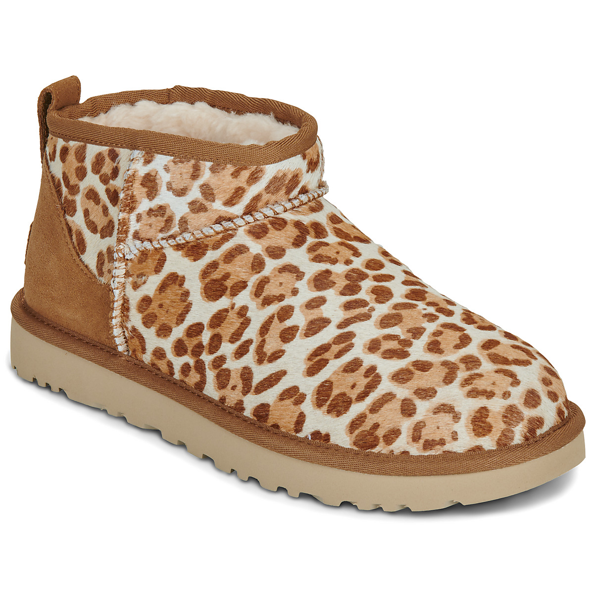UGG - W CLASSIC ULTRA MINI PLAINS - Leopard