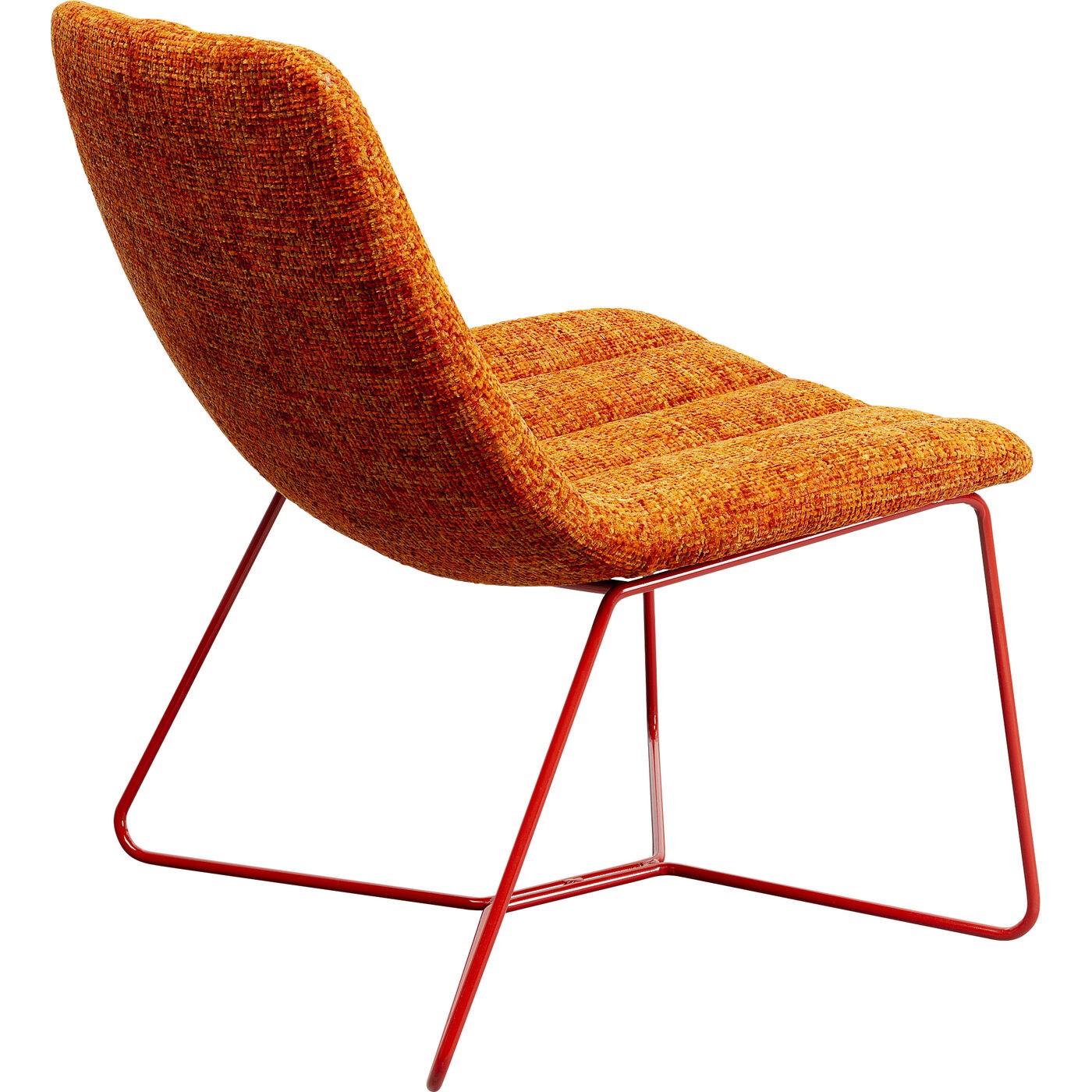 Fauteuil Ally oranje en rood Kare Design