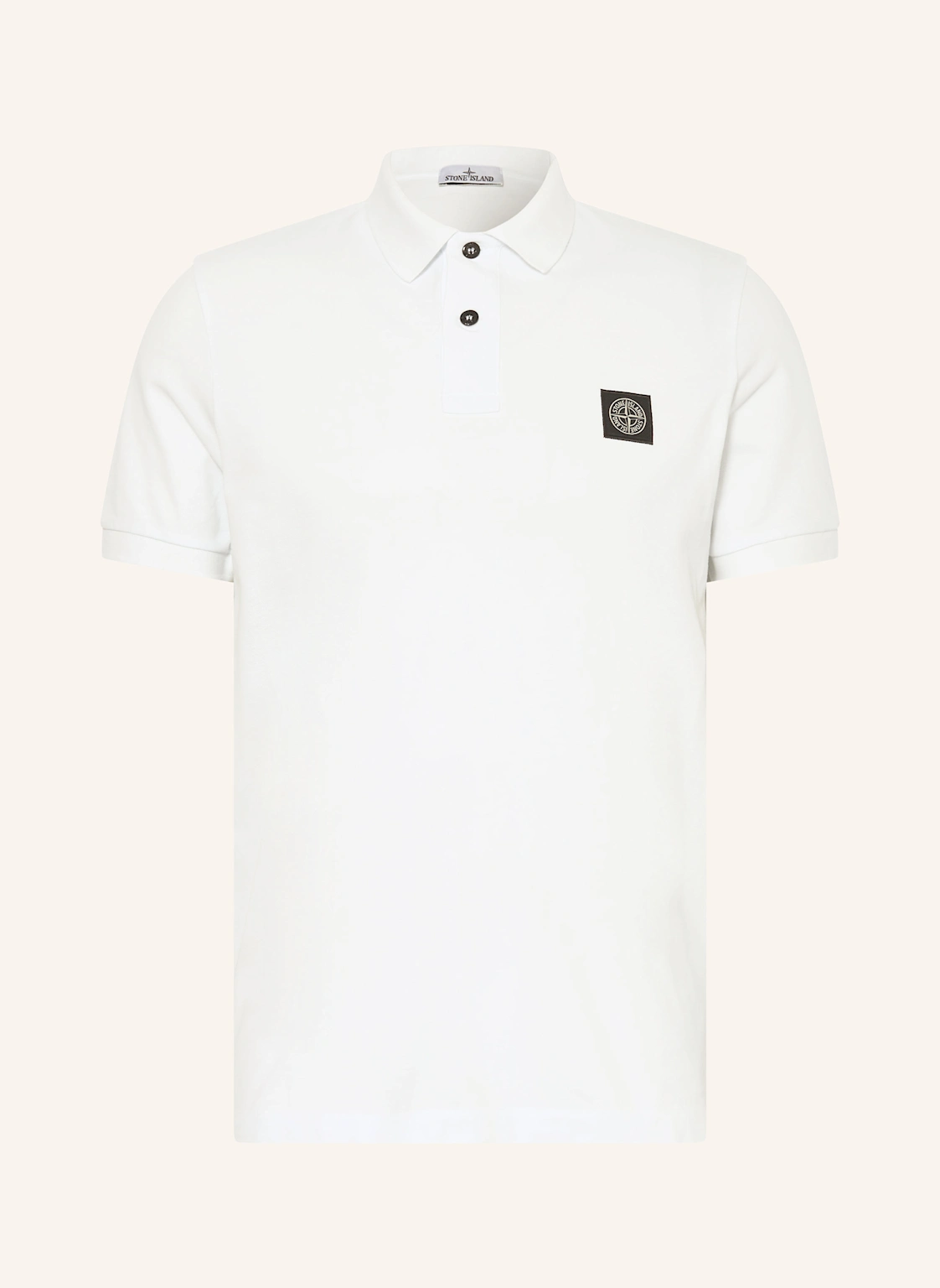 STONE ISLAND Piqué-Poloshirt Slim Fit