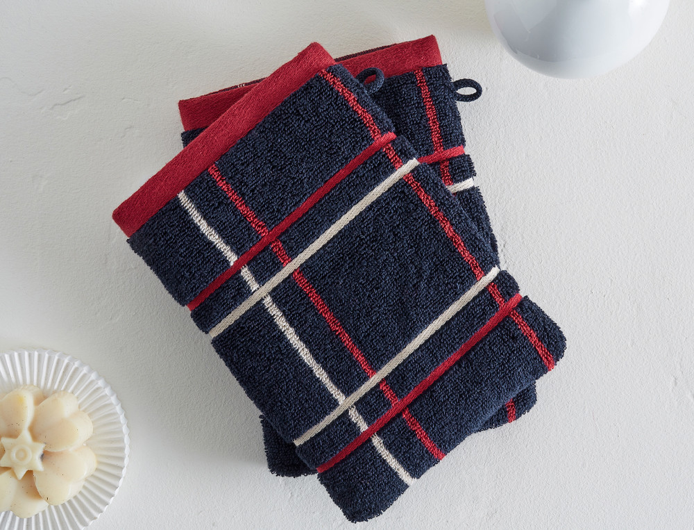 Lot de 2 gants jacquardDans les Vosges